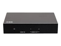 C2G 2-Port HDMI Distribution Amplifier Splitter - 4K 60Hz - HDR - 7.1 Audio - Video/audiosplitter - 2 x HDMI - skrivbordsmodell C2G41600