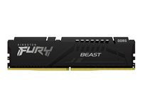 Kingston FURY Beast - DDR5 - modul - 16 GB - DIMM 288-pin - 5200 MHz / PC5-41600 - CL40 - 1.25 V - ej buffrad - on-die ECC KF552C40BB-16