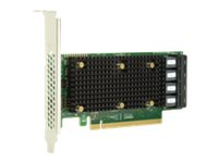 Broadcom HBA 9405W-16i - Kontrollerkort - 16 Kanal - SATA 6Gb/s / SAS 12Gb/s - låg profil - PCIe 3.1 x16 05-50047-00