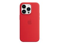Apple - (PRODUCT) RED - baksidesskydd för mobiltelefon - med MagSafe - silikon - röd - för iPhone 14 Pro MPTG3ZM/A