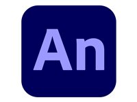Adobe Animate CC for Enterprise - Ny prenumeration - 1 användare - REG - Value Incentive Plan - Nivå 2 (10-49) - Win, Mac - Multi European Languages 65297895BC02B12