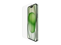 Belkin ScreenForce - Skärmskydd för mobiltelefon - glas - för Apple iPhone 14 Pro Max, 15 Plus SFA100EC