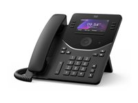 Cisco Desk Phone 9851 - VoIP-telefon - med Trusted Platform Module (TPM) 2.0 med nummerpresentation/samtal väntar - SIP, RTCP, RTP, SRTP, SDP - 46 linjer - kolsvart DP-9851-K9=