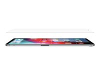 Belkin ScreenForce - Skärmskydd för surfplatta - glas - 12.9" - för Apple 12.9-inch iPad Pro (3:e generationen) F8W935ZZ