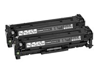 Canon 718 Black - 2-pack - svart - original - tonerkassett - för i-SENSYS LBP7210, LBP7660, LBP7680, MF728, MF729, MF8340, MF8360, MF8540, MF8550, MF8580 2662B005