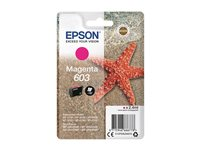 Epson 603 - 2.4 ml - magenta - original - blister - bläckpatron - för Expression Home XP-2150, 2155, 3150, 3155, 4150, 4155; WorkForce WF-2820, 2840, 2845, 2870 C13T03U34010