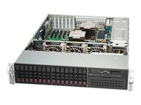 Supermicro Mainstream SuperServer 221P-C9R - kan monteras i rack - AI Ready - ingen CPU - 0 GB - ingen HDD SYS-221P-C9R