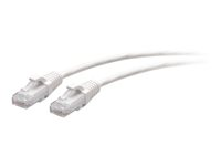 C2G 25ft (7.6m) Cat6a Snagless Unshielded (UTP) Slim Ethernet Network Patch Cable - White - Patch-kabel - RJ-45 (hane) till RJ-45 (hane) - 7.6 m - 4.8 mm - UTP - CAT 6a - formpressad, hakfri - vit C2G30187