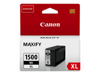 Canon PGI-1500XL BK - 34.7 ml - Lång livslängd - svart - original - bläcktank - för MAXIFY MB2050, MB2150, MB2155, MB2350, MB2750, MB2755 9182B001