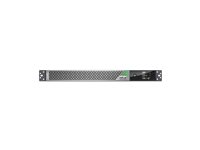 APC Smart-UPS Ultra - UPS (kan monteras i rack) - AC 230 V - 3000 Watt - 3000 VA - Ethernet - utgångskontakter: 5 - 1U - silvergrå SRTL3KRM1UIC