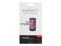 Insmat Exclusive AntiCrash - Skärmskydd för mobiltelefon - film - transparent - för Samsung Galaxy S22 Ultra 861-1345