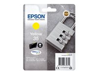 Epson 35 - 9.1 ml - gul - original - blister - bläckpatron - för WorkForce Pro WF-4720, WF-4720DWF, WF-4725DWF, WF-4730, WF-4730DTWF, WF-4740, WF-4740DTWF C13T35844010