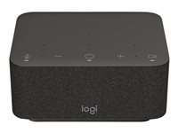 Logitech Logi Dock for UC - Dockningsstation - USB-C - HDMI, DP - Bluetooth - för Room Solution Large 986-000024