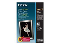 Epson Ultra Glossy Photo Paper - Blank - 130 x 180 mm 50 ark fotopapper - för EcoTank ET-1810, 2810, 2811, 2814, 2815, 2820, 2825, 2826, 2850, 2851, 2856, 4800, 4850 C13S041944