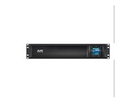 APC Smart-UPS C - UPS (kan monteras i rack) - AC 230 V - 600 Watt - 1000 VA - USB, serial - utgångskontakter: 4 - 2U - svart - med APC SmartConnect - för P/N: AR4018SPX432, AR4024SP, AR4024SPX429, AR4024SPX431, AR4024SPX432, NBWL0356A SMC1000I-2UC