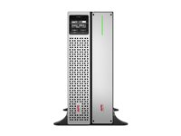 APC Smart-UPS On-Line 1000VA - UPS (kan monteras i rack) (hög densitet) - AC 220/230 V - 900 Watt - 1000 VA - litiumjon - utgångskontakter: 8 - 4U - 1.83 m sladd - svart, silver SRTL1000RM4UXLI-NC