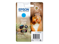 Epson 378 - 4.1 ml - cyan - original - blister - bläckpatron - för Expression Home XP-8605, 8606; Expression Home HD XP-15000; Expression Photo XP-8505, 8700 C13T37824010