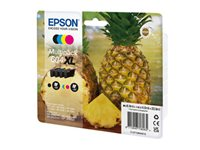 Epson 604 - 2.4 ml - cyan - original - blister med RF-larm/akustiskt larm - bläckpatron - för Expression Home XP-2200, 2205, 3200, 3205, 4200, 4205; WorkForce WF-2910, 2930, 2935, 2950 C13T10G24020