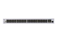 Cisco Business 350 Series CBS350-48XT-4X - Switch - L3 - Administrerad - 48 x 10GBase-T + 4 x 10 Gigabit SFP+ - rackmonterbar CBS350-48XT-4X-EU