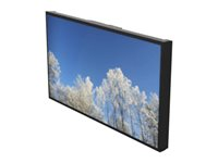 HI-ND Wall Casing EASY 55" Landscape - Monteringssats (hölje) - för LCD-display - polykarbonat, puderbelagd metall - svart, RAL 9005 - skärmstorlek: 55" - väggmonterbar - för LG 55UH5F-H, 55UH7F-H; Samsung QB55B, QB55R-B, QH55B, QH55R, QM55B WC5500-0101-02