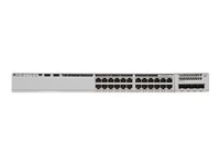 Cisco Catalyst 9200 - Network Essentials - switch - L3 - smart - 24 x 10/100/1000 (PoE+) - rackmonterbar - PoE+ C9200-24P-E