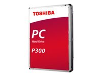 Toshiba P300 Desktop PC - Hårddisk - 1 TB - inbyggd - 3.5" - SATA 6Gb/s - 7200 rpm - buffert: 64 MB HDWD110UZSVA