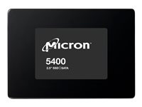 Micron 5400 PRO - SSD - krypterat - 960 GB - inbyggd - 2.5" - SATA 6Gb/s - 256 bitars AES - Self-Encrypting Drive (SED), TCG Enterprise SSC MTFDDAK960TGA-1BC16ABYYR