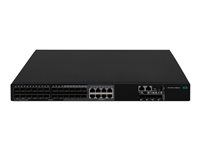 HPE FlexNetwork 5520 24G SFP 4SFP+ HI 1-slot Switch - Switch - L3 - Administrerad - 24 x kombo Gigabit SFP + 4 x 1 Gigabit / 10 Gigabit SFP+ - luftflöde från sida till baksida - rackmonterbar - CTO R8M27A