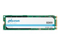 Micron 5300 PRO - SSD - 1.92 TB - inbyggd - M.2 2280 - SATA 6Gb/s MTFDDAV1T9TDS-1AW1ZABYYR