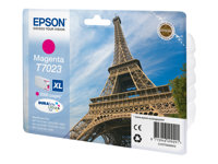 Epson T7023 - 21.3 ml - XL-storlek - magenta - original - blister - bläckpatron - för WorkForce Pro WP-4015, WP-4025, WP-4095, WP-4515, WP-4525, WP-4535, WP-4545, WP-4595 C13T70234010