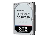 WD Ultrastar DC HC310 HUS728T8TALN6L4 - Hårddisk - 8 TB - inbyggd - 3.5" - SATA 6Gb/s - 7200 rpm - buffert: 256 MB 0B36402