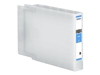 Epson T04A2 - XXL-storlek - cyan - original - bläckpatron - för WorkForce Pro WF-C8190, WF-C8690 C13T04A240