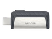 SanDisk Ultra Dual - USB flash-enhet - 64 GB - USB 3.1 / USB-C - för Intel Next Unit of Computing 12 Pro Kit - NUC12WSKi3 SDDDC2-064G-G46