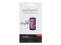 Insmat AntiCrash - Skärmskydd för mobiltelefon - film - transparent - för Motorola ThinkPhone 861-1439