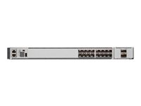Cisco Catalyst 9500 - Network Advantage - switch - L3 - Administrerad - 16 x 10 Gigabit Ethernet + 2 x 10 Gigabit SFP+ - rackmonterbar C9500-16X-A