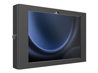 Compulocks Galaxy Tab S9/S9FE 10.9" Apex Secured Enclosure Wall Mount hölje - portabel, synlig kamera och sensorer fram/bak - för surfplatta - svart 109GAPXB