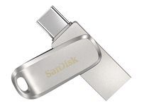 SanDisk Ultra Dual Drive Luxe - USB flash-enhet - 64 GB - USB 3.1 Gen 1 / USB-C SDDDC4-064G-G46