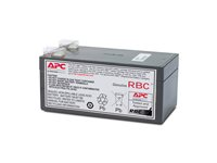 APC Replacement Battery Cartridge #47 - UPS-batteri - 1 x batteri - Bly-syra - 3200 mAh - svart - för P/N: BE325, BE325-CN, BE325-FR, BE325-GR, BE325-IT, BE325-LM, BE325R, BE325R-CN, BE325-UK RBC47