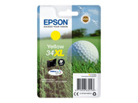 Epson 34XL - 10.8 ml - XL - gul - original - blister - bläckpatron - för WorkForce Pro WF-3720, WF-3720DWF, WF-3725DWF C13T34744010