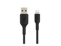 Belkin BOOST CHARGE - Lightning-kabel - Lightning hane till USB hane - 15 cm - svart CAA001BT0MBK