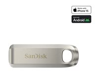 SanDisk Ultra Luxe - USB flash-enhet - 128 GB - USB-C 3.2 Gen 1 SDCZ75-128G-G46