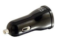 C2G Smart - Strömadapter för bil - 2.4 A - 2 utdatakontakter (USB) - svart 80922