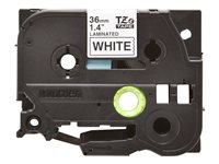 Brother TZe-261 - Självhäftande - svart på vitt - Rulle 3,6 cm x 8 m) 1 kassett(er) bandlaminat - för Brother PT-P950; P-Touch PT-3600, 550, 9200, 9600, 9700, 9800, D800, E800, P900, P950 TZE261