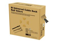 Multibrackets M Universal Cable Sock Touch Fastener - Kabelorganiserare - svart 7350022732858