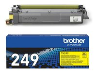 Brother TN249Y - Superlång livslängd - gul - original - box - tonerkassett - för Brother HL-L8240CDW, MFC-L8390CDW TN249Y