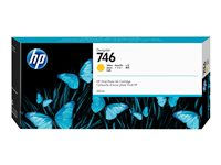 HP 746 - 300 ml - gul - original - DesignJet - bläckpatron - för DesignJet Z6, Z6dr, Z9+, Z9+dr P2V79A