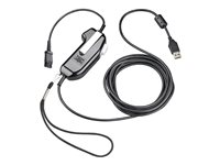 Poly SHS 2626-14 - PTT (push-to-talk) attachment för headset - USB, secure voice, monaural, serialized, momentary - TAA-kompatibel 8K7N1AA#AC3