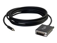 C2G 3m Mini DisplayPort to Single Link DVI-D Adapter Cable M/M - Mini DP to DVI - Black - DisplayPort-kabel - enkel länk - Mini DisplayPort (hane) till DVI-D (hane) - 3 m - svart 84336
