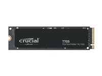 Crucial T705 - SSD - krypterat - 1 TB - inbyggd - M.2 2280 - PCI Express 5.0 (NVMe) - TCG Opal Encryption 2.01 CT1000T705SSD3-T