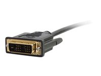 C2G 5m (16ft) HDMI to DVI Cable - HDMI to DVI-D Adapter Cable - 1080p - M/M - Adapterkabel - DVI-D hane till HDMI hane - 5 m - skärmad - svart 42518